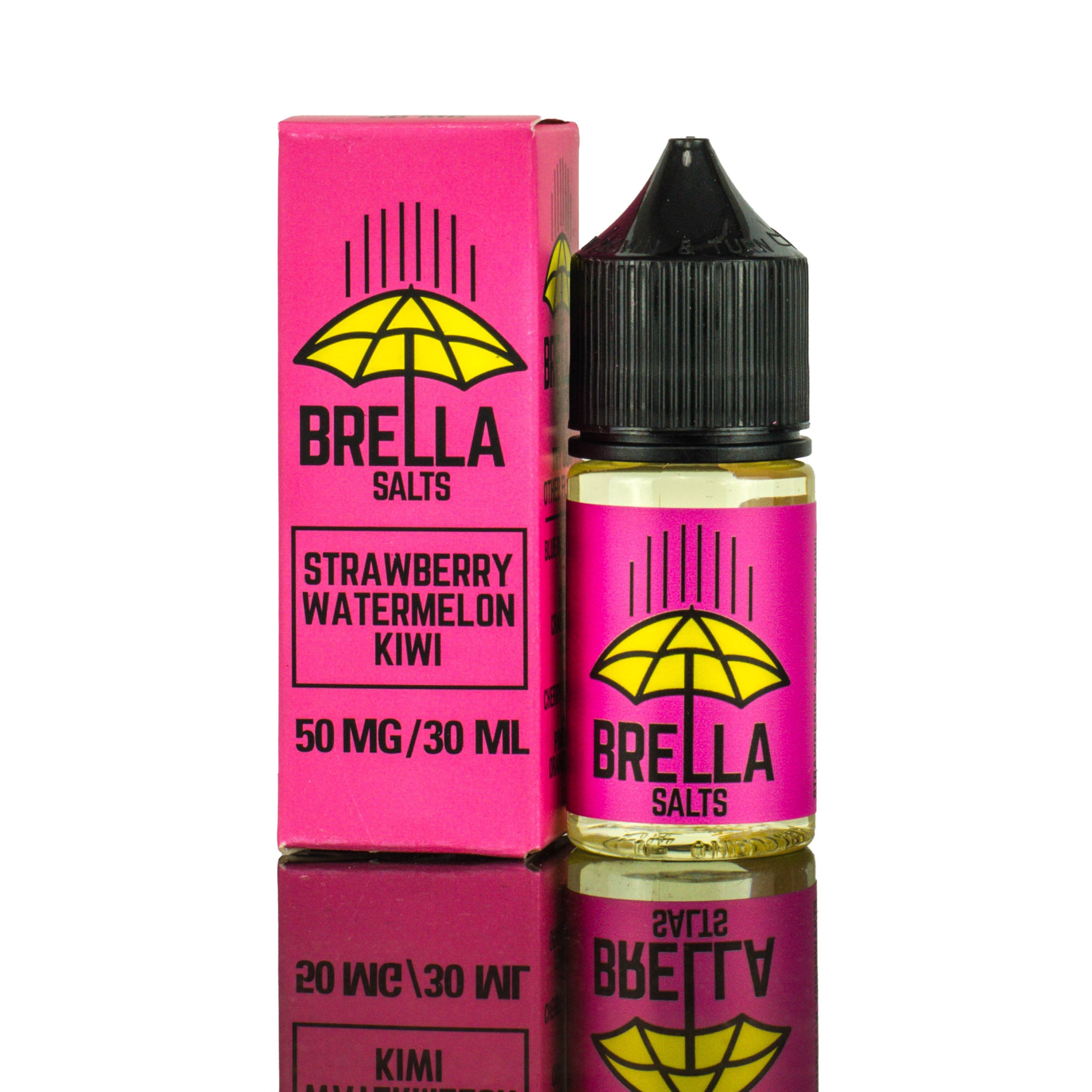 BRELLA SALTS | Strawberry Watermelon Kiwi eLiquid with packaging