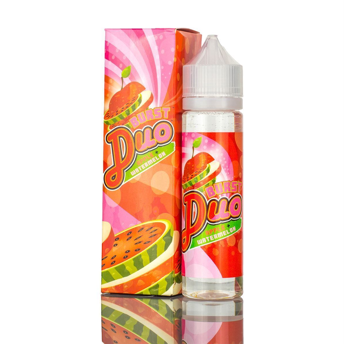 BURST Duo | Apple Watermelon eLiquid with packaging