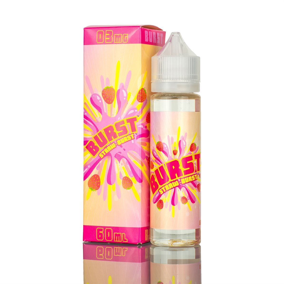 BURST | Straw Burst eLiquid with packaging