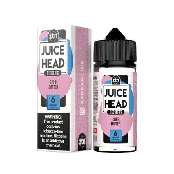 Cake Batter Freebase E-Juice by Juice Head 100mL with Packaging