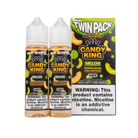Melon by Candy King Bubblegum 120ml with packaging