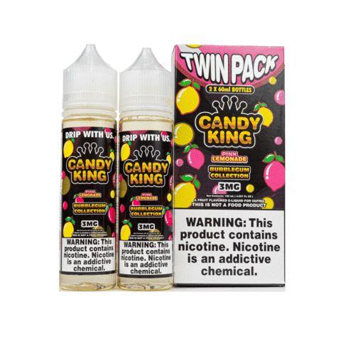Pink Lemonade by Candy King Bubblegum 120ml with packaging
