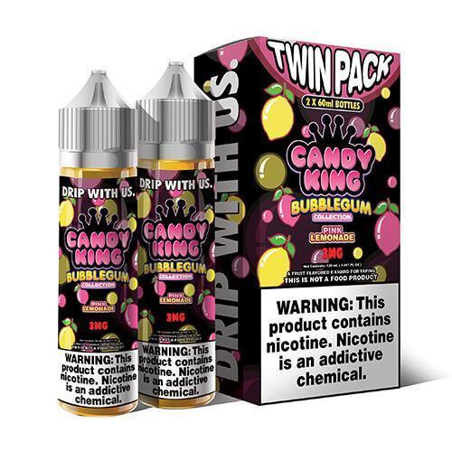 Pink Lemonade by Candy King Bubblegum 120ml with packaging