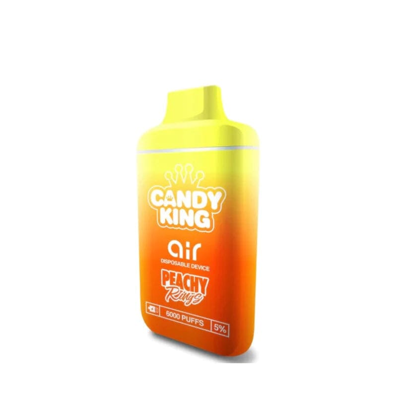 Candy King Gold Bar Disposable 6000 Puffs peachy rings