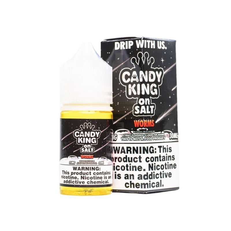Worms by Candy King On Salt 30ml with packaging