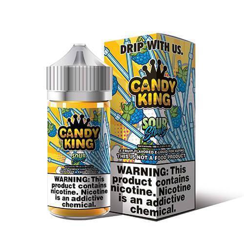 Sour Straws by Candy King 100ml with packaging