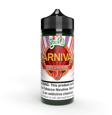 Carnival Berry Lemonade by Juice Roll Upz TF-Nic Series | 100ml Bottle