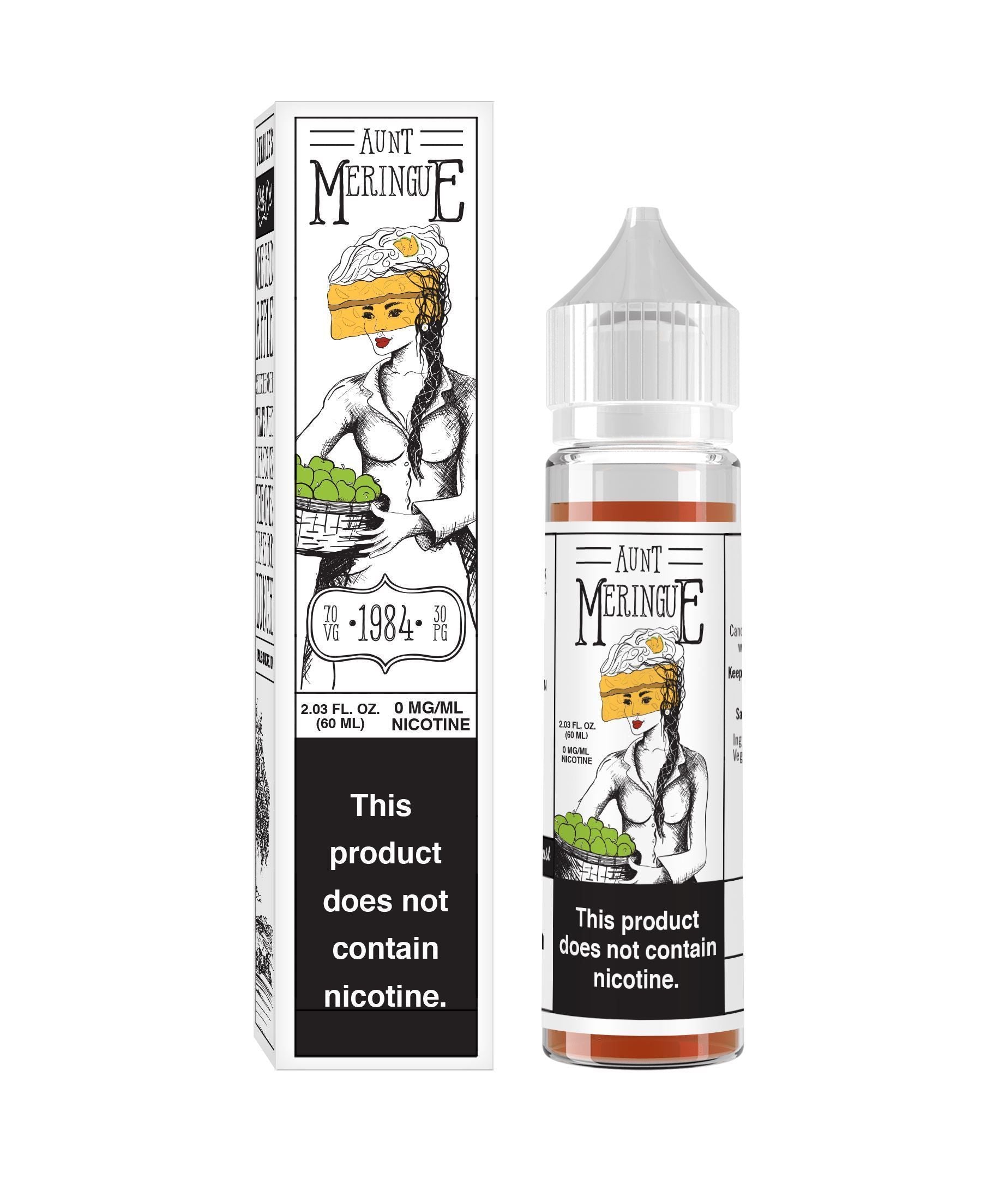 Charlie's Chalk Dust | Aunt Meringue 60ML eLiquid with packaging