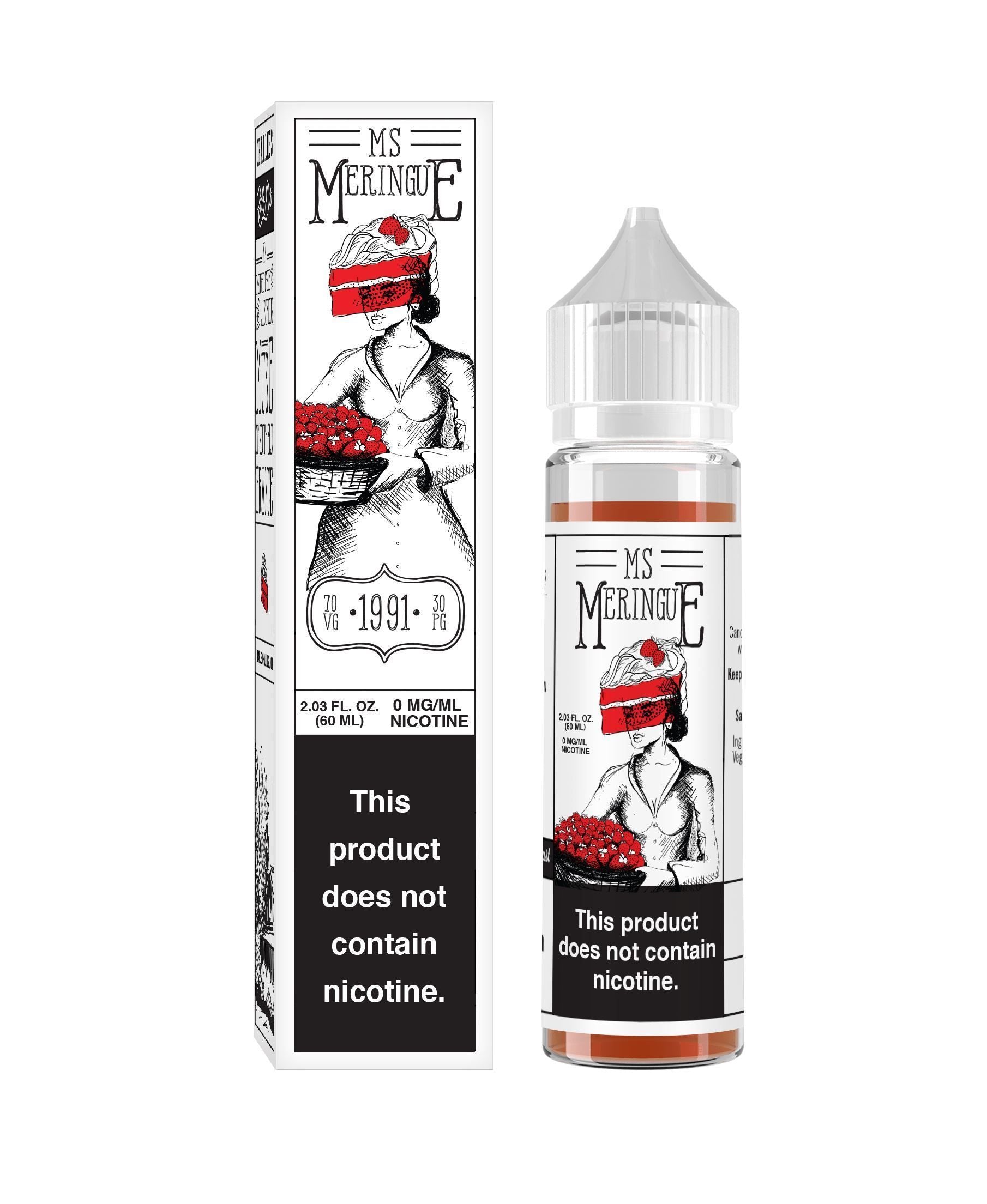 Charlie's Chalk Dust | Ms Meringue 60ML eLiquid with packaging