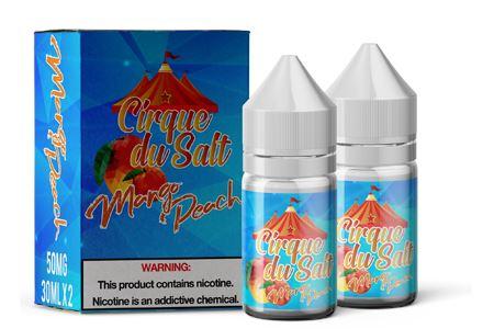 CIRQUE DU SALT | Mango Peach 2X30ML eLiquid with packaging
