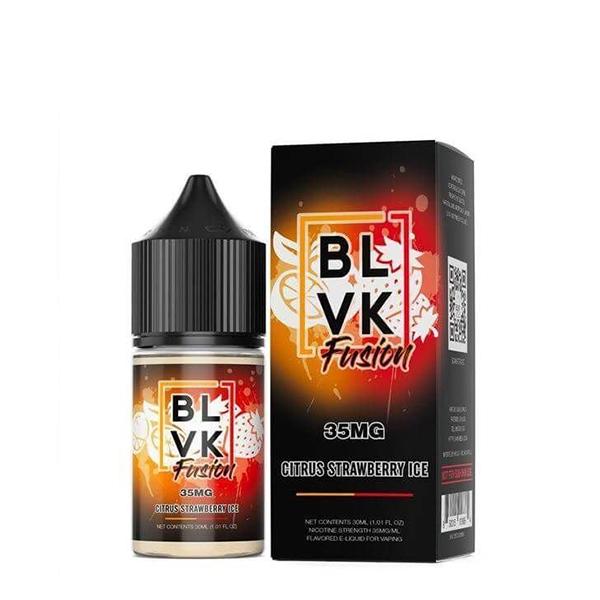 Citrus Strawberry Ice by BLVK Fusion Salt 30ml with packaging