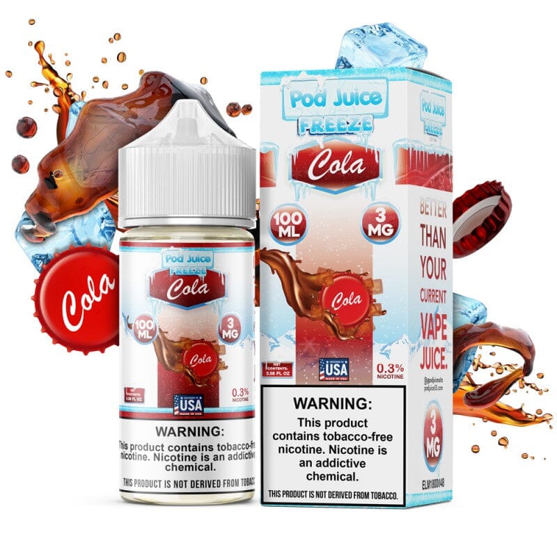 Cola Freeze by Pod Juice Series 100mL with Packaging