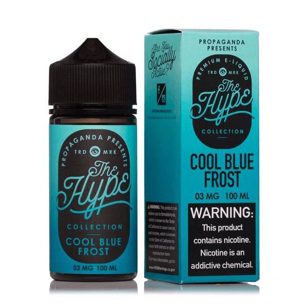 Cool Blue Frost by The Hype Collection 100ml with packaging