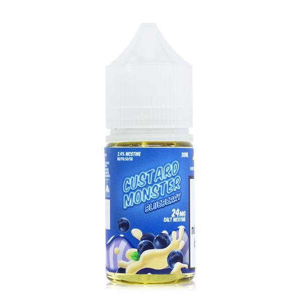 Blueberry Custard by Custard Monster Salts 30ml bottle