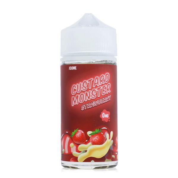 Strawberry Custard by Custard Monster 100ml bottle