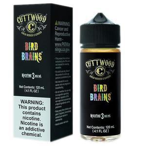 Bird Brains by Cuttwood EJuice 120ml with packaging