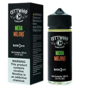 Mega Melons by Cuttwood EJuice 120ml with packaging