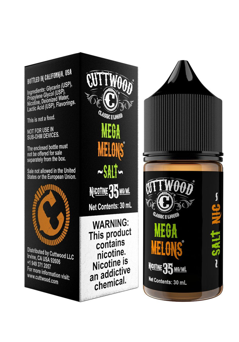 Mega Melons | Cuttwood E-Liquid |  30mL with Packaging