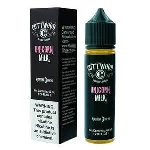 Unicorn Milk by Cuttwood EJuice 60ml with packaging