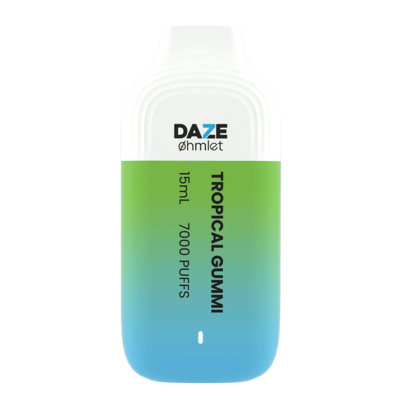Daze OHMLET Disposable | 7000 Puffs | 15mL - Tropical Gummi