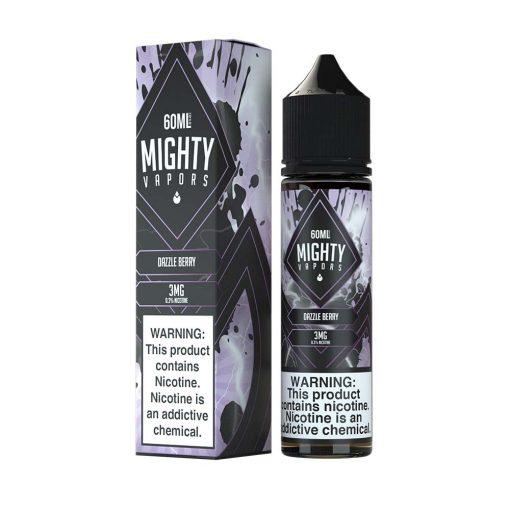 Dazzle Berry by Mighty Vapors 60ml with packaging