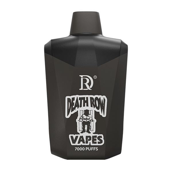 Death Row Vapes Disposable | 7000 Puffs | 12mL | 50mg black ice
