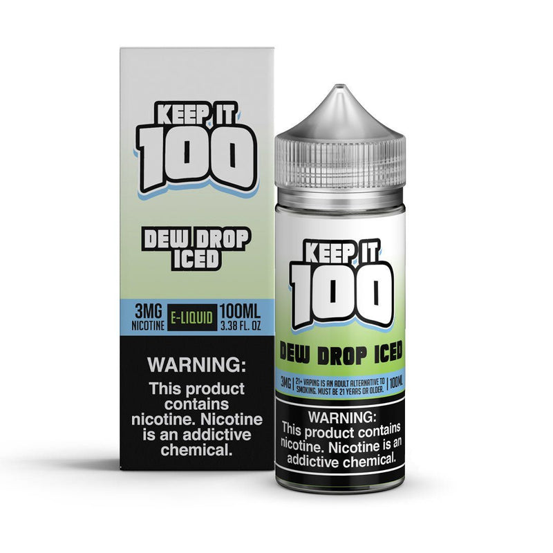 Dew Drop Iced by Keep it 100 TF-Nic Series 100mL with Packaging