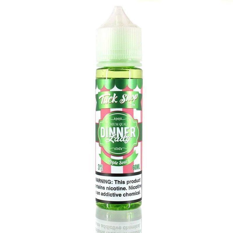 Apple Sour by Dinner Lady Tuck Shop E-Liquid 60ml bottle