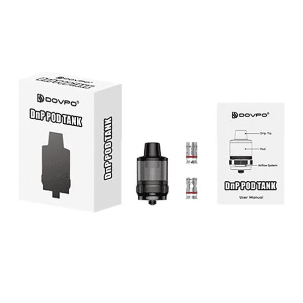 Dovpo DNP Pod Tank with packaging