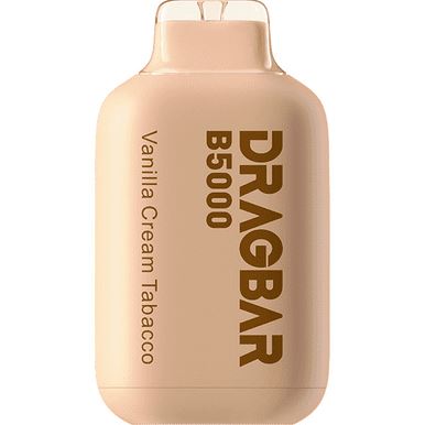 DRAGBAR B5000 Disposable 5000 Puffs 13mL 50mg vanilla cream tabacco