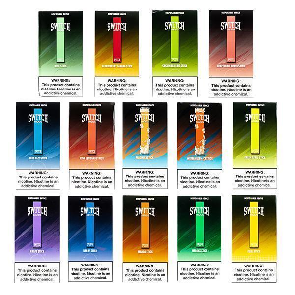 DRIPMORE | Switch Mod Disposables 5% Nicotine (Individual) group photo