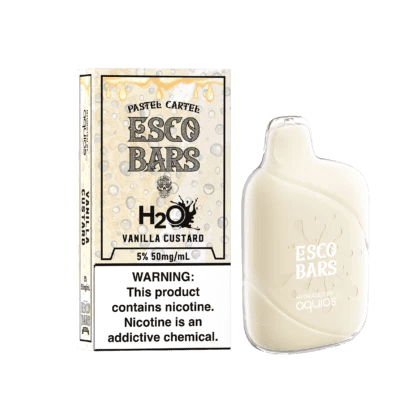 Esco Bars Aquios Mesh Disposable | 6000 Puffs | 15mL | 50mgONT028198 vanilla custard