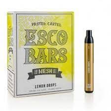 Esco Bars Mesh Disposable | 2500 Puffs | 6mL lemon drops with packaging