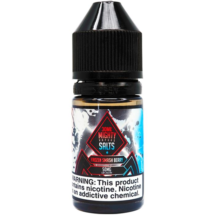 Frozen Smash Berry by Mighty Vapors Salt 30ml bottle