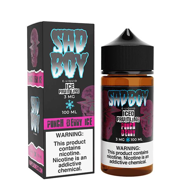 Fruit Punch Berry Ice by Sadboy 100ml with packaging