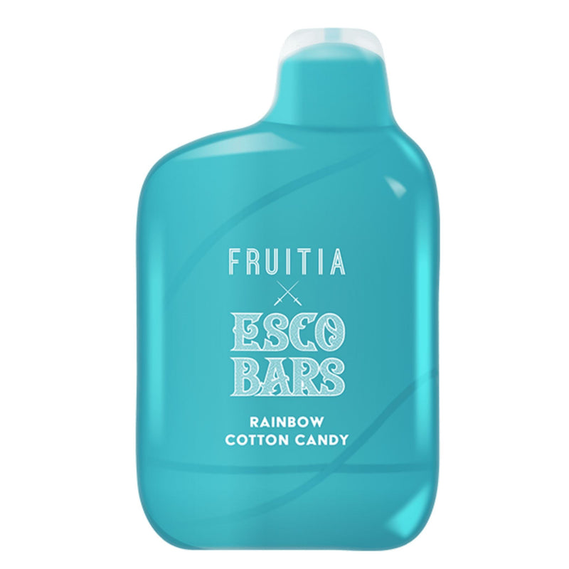 Fruitia Esco Bars 6000 Puffs | 15mL rainbow cotton candy