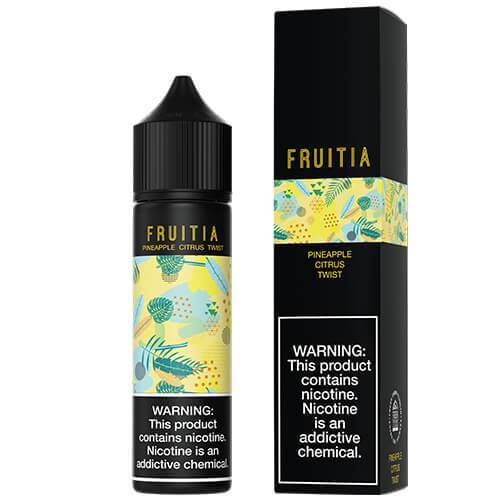 Pineapple Citrus by Fruitia E-Liquid 60ml with packaging