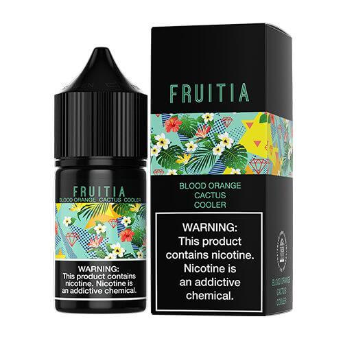 Blood Orange Cactus Cooler by Fruitia Salts 30ml with packaging