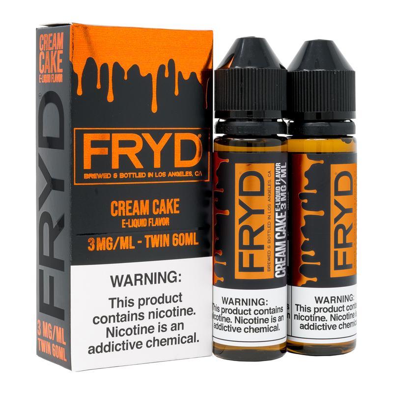 Cream Cake by FRYD E-Liquid 120ml with packaging