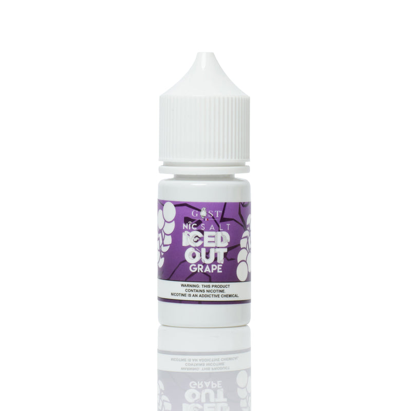 GOST NIC SALT | Iced Out Grape 30ML eLiquid bottle