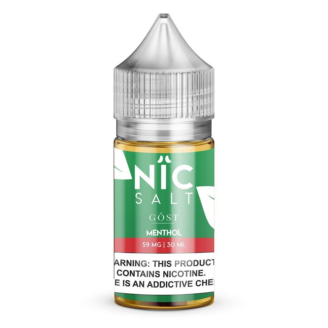 GOST NIC SALT | Menthol 30ML eLiquid bottle