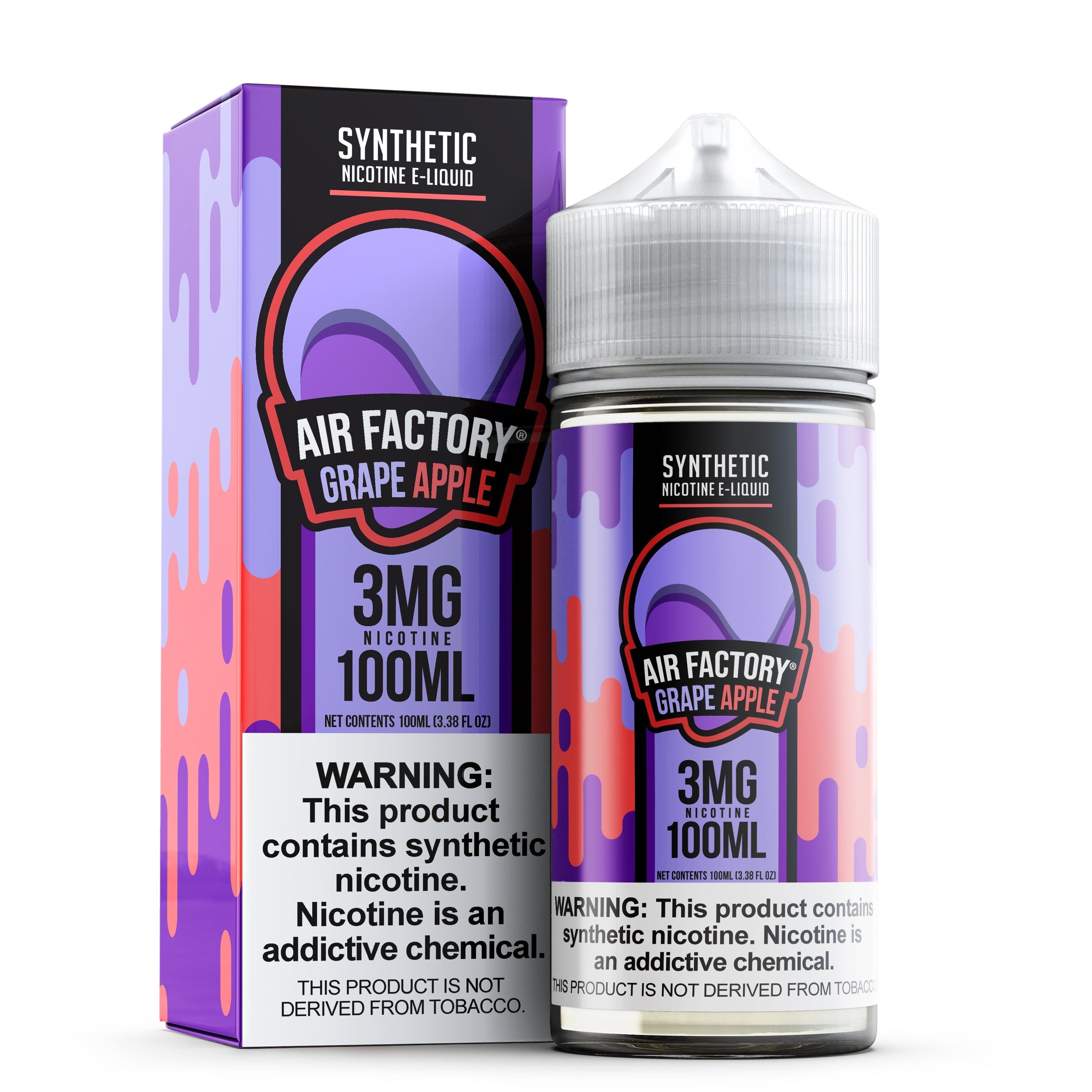Grape Apple by Air Factory TFN Series 100mL  with packaging