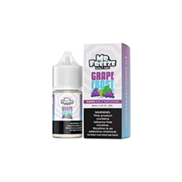Grape Frost by Mr. Freeze TFN Salt 30mL with Packaging