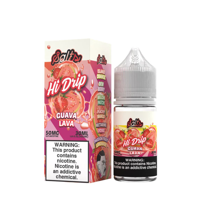Guava Lava by Hi-Drip Salts Series 30mL with Packaging