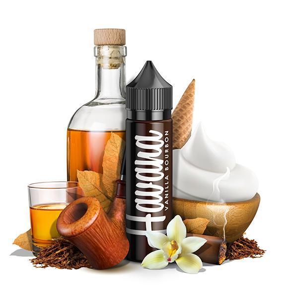 Vanilla Bourbon by Havana 60ml bottle with background