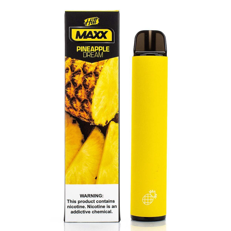 HITT MAXX 5% Disposable (Individual) - 1500 Puffs pineapple dream  with packaging