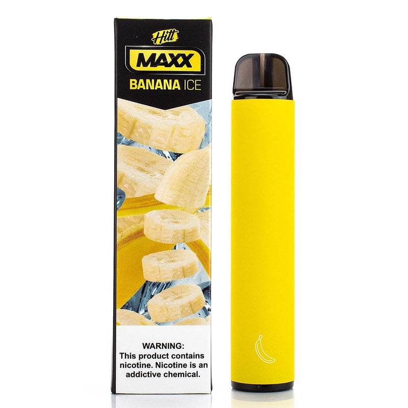 HITT MAXX 5% Disposable (Individual) - 1500 Puffs banana ice  with packaging