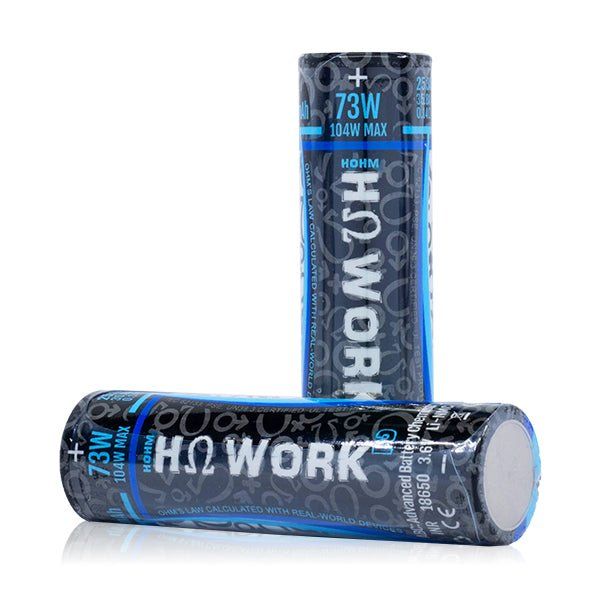 Hohm Tech Hohm Work 18650 Battery | 2547mAh | 25.3A | 2-Pack