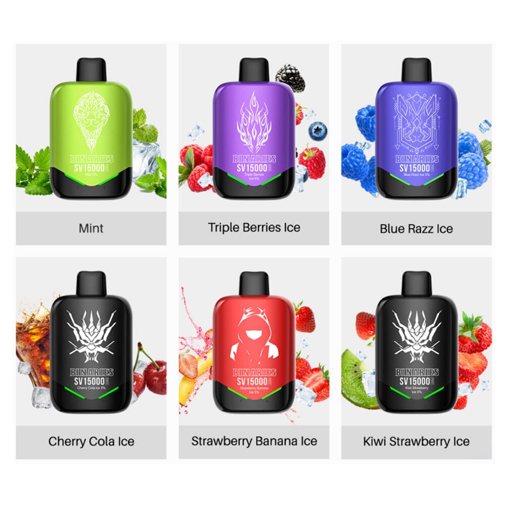 HorizonTech Binaries Cabin Disposable SV | 15000 Puffs | 20mL group photo