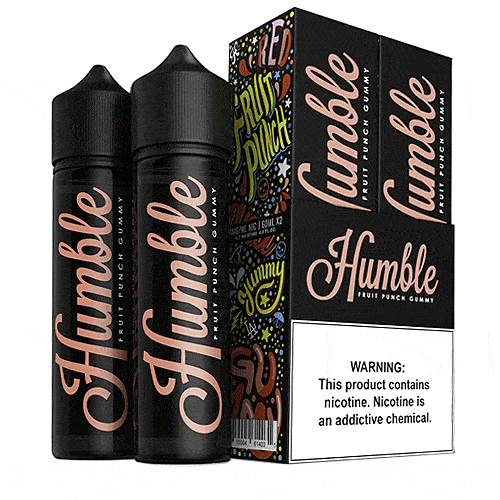 HUMBLE | Fruit Punch Gummy 2X60ML eLiquid with packaging